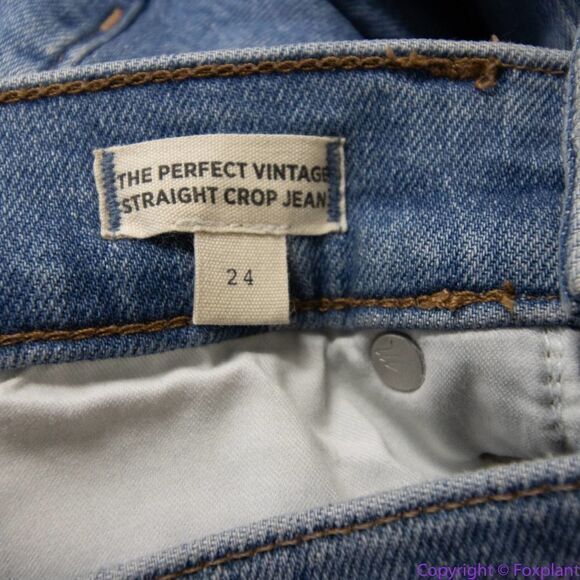 NEW Madewell The Perfect Vintage Straight Jean in Montville Wash, 24 - Picture 11 of 15